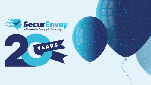 SecurEnvoy celebrates 20 years!